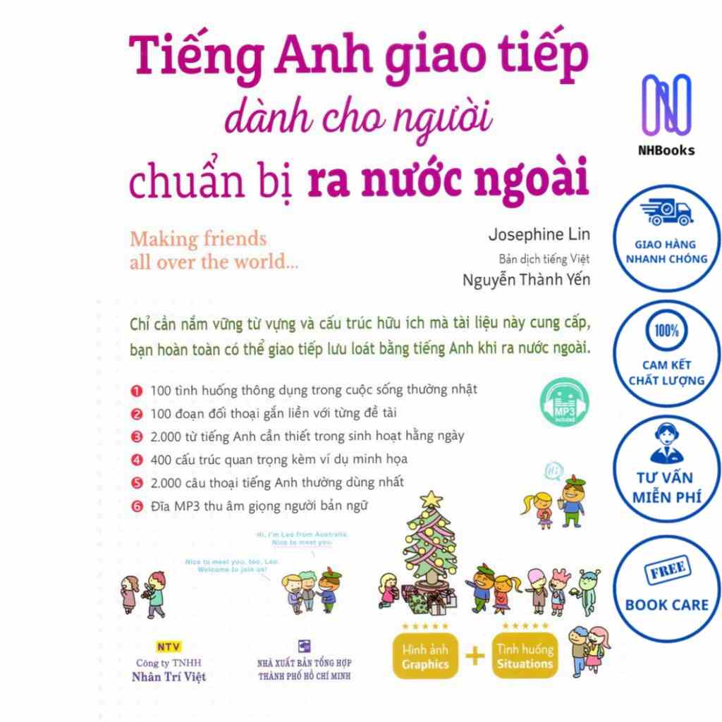 Sách - Tiếng Anh Giao Tiếp Dành Cho Người Chuẩn Bị Ra Nước Ngoài - NHBOOK