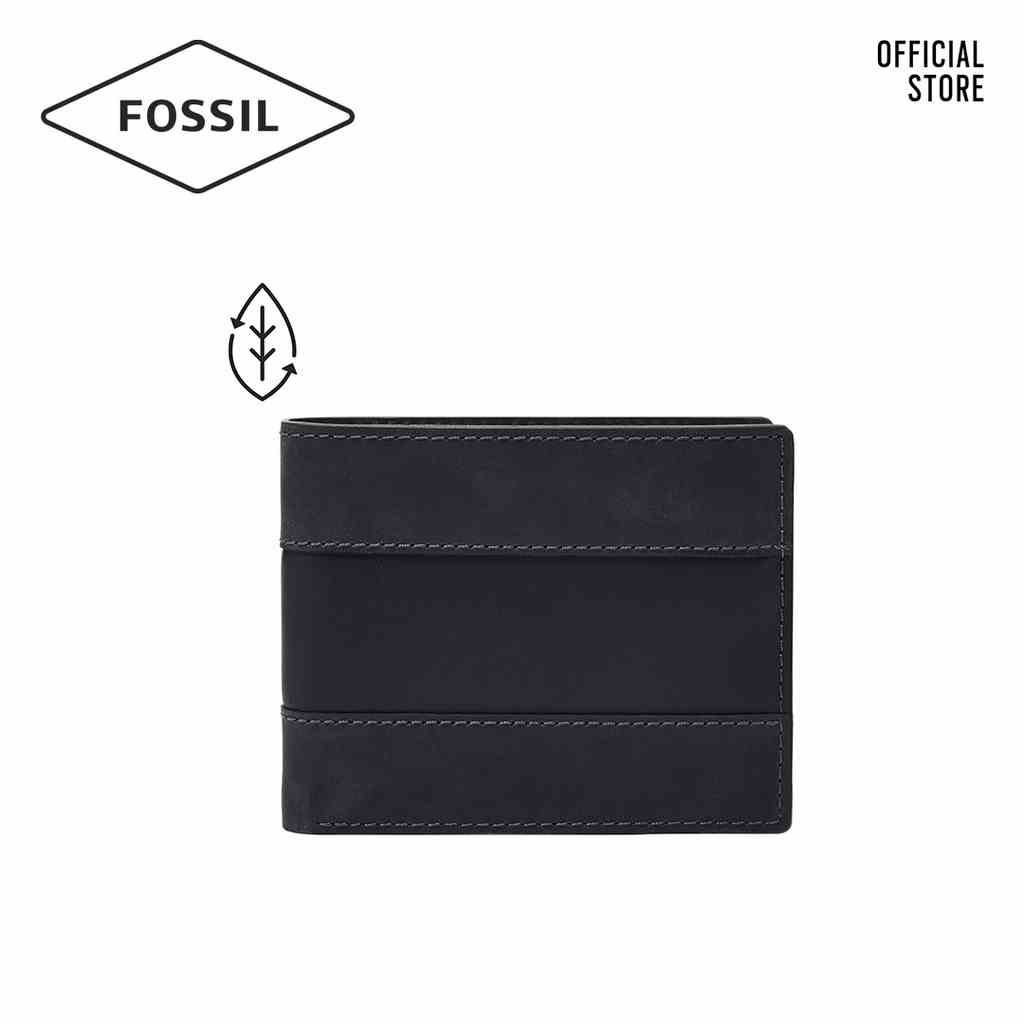 [Mã BMLTA35 giảm đến 35K đơn 99K] Ví da nam Fossil Everett ML4397406 - màu đen