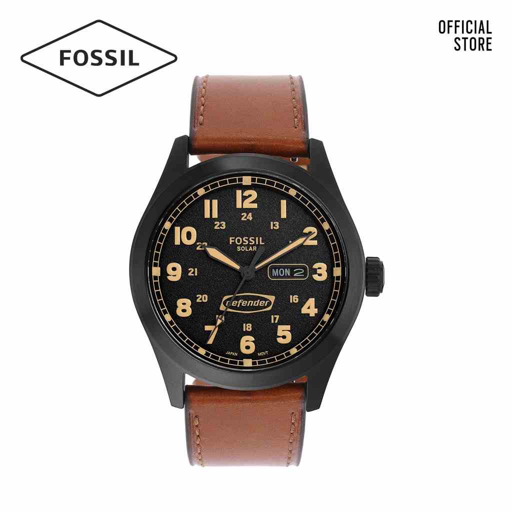 [Mã BMLTA35 giảm đến 35K đơn 99K] Đồng hồ nam Fossil Defender FS5978 dây da - màu nâu