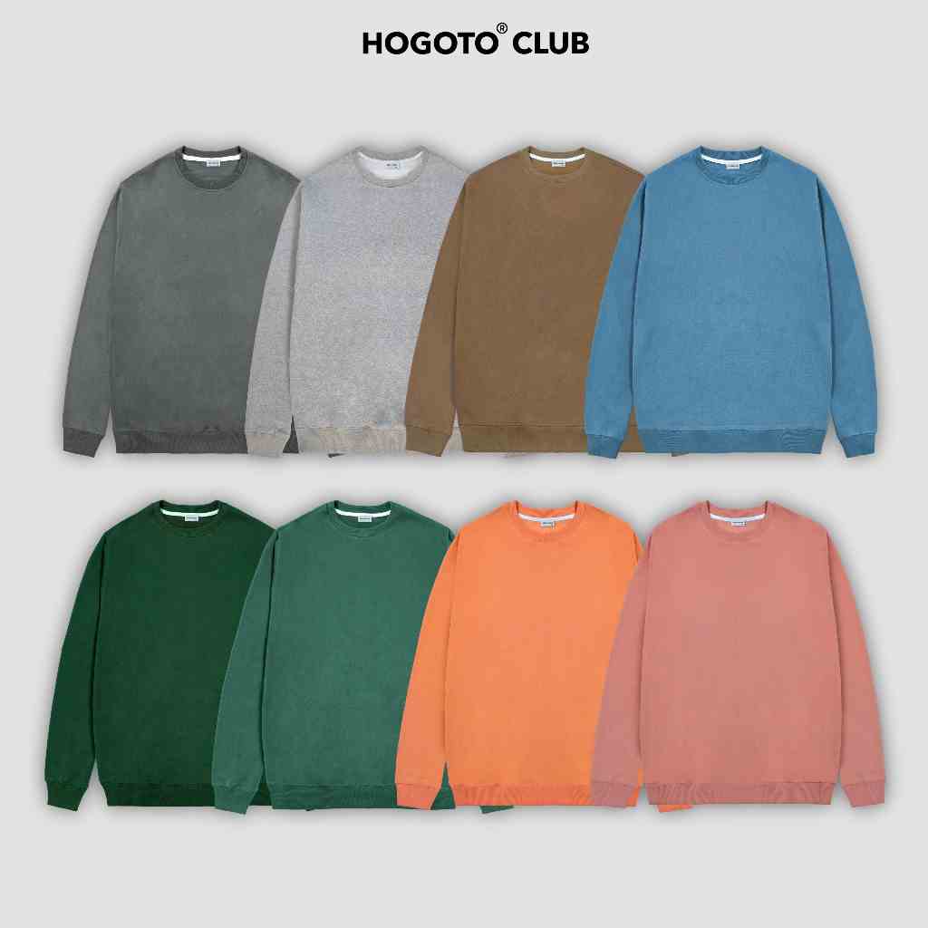 Áo Nỉ bông SWEATER HOGOTO.CLUB , áo hoodie nam nữ nỉ bông cotton