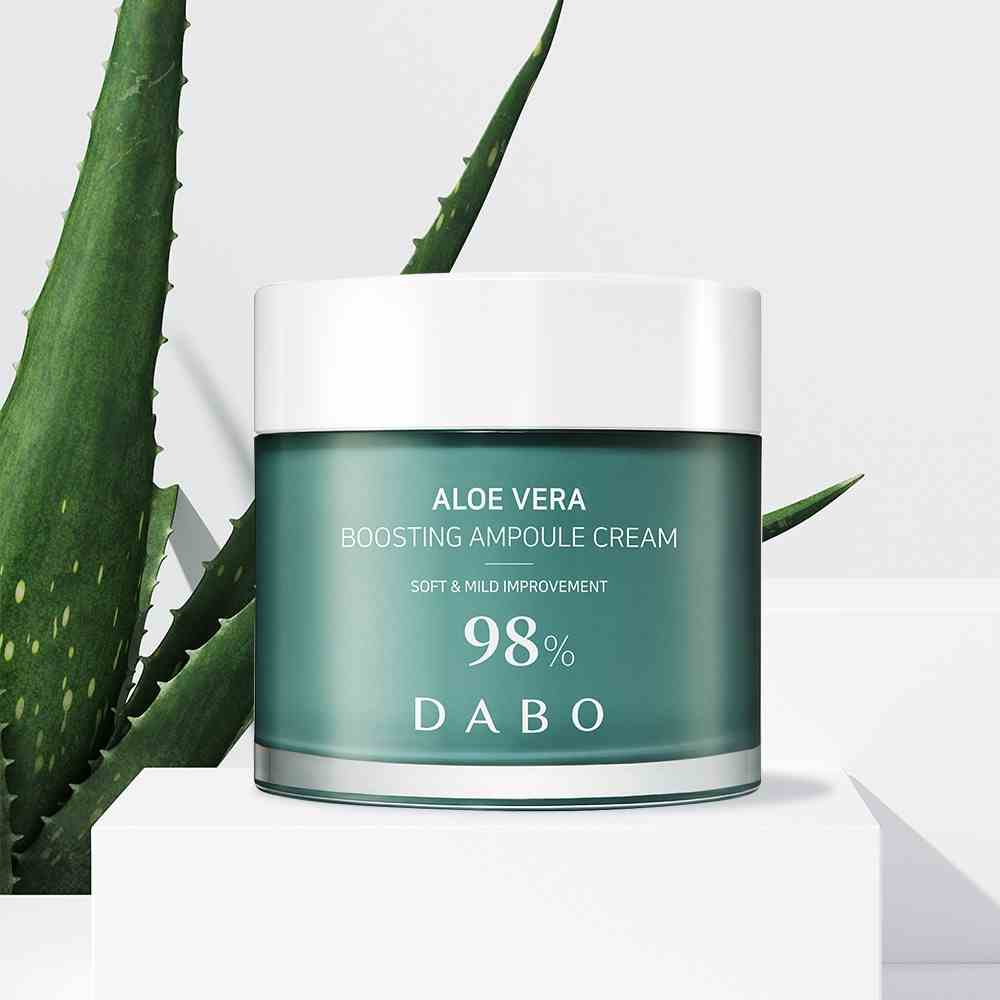 Kem dưỡng ẩm Dabo Vera Boosting Ampoule Cream dưỡng da chuyên sâu giúp da mềm mịn Hàn Quốc