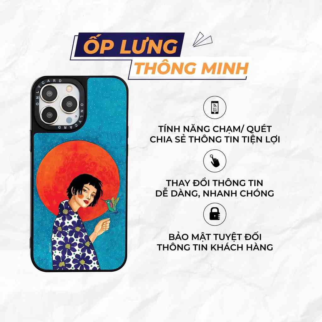 Ốp lưng thông minh ONLYCARD_Lassie_011/Dành cho các dòng IPhone 7/7plus/8/8plus/x/xr/xs/11/12/13/14/pro/promax