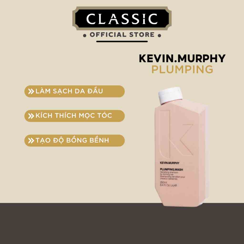 Dầu gội Kevin Murphy Plumping.Wash (Dầu gội cho tóc mỏng, thưa, dầu)