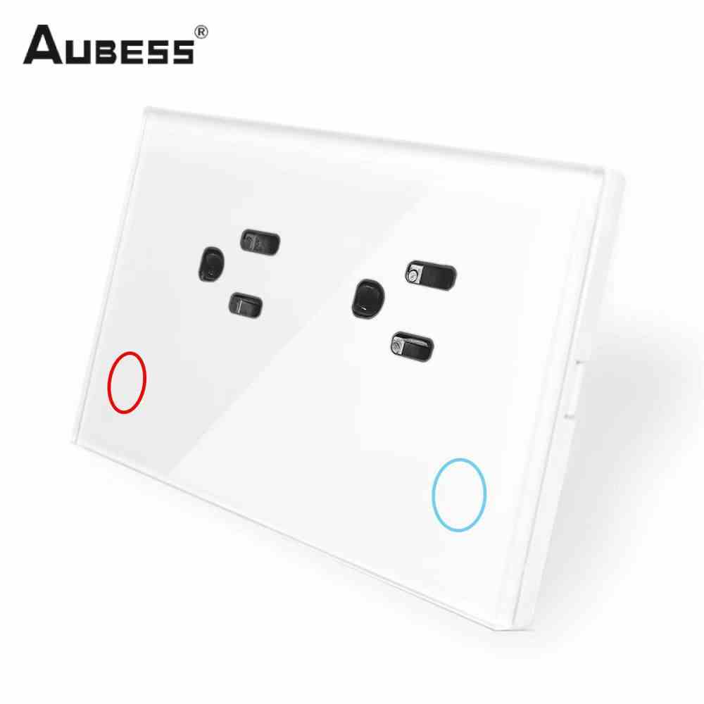 Ổ Cắm Thông Minh Aubess Wifi 15a 100v-240v Không Cần Dây Lửa