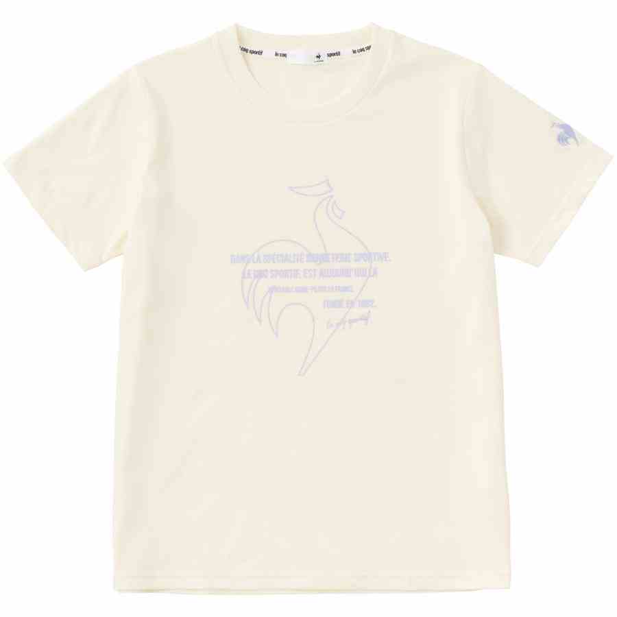 Áo T- Shirt Le coq sportif nữ - QMWVJA01V-WH