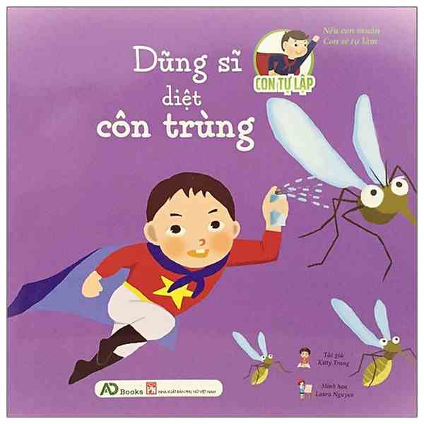 Sách - Con Tự Lập - Dũng Sĩ Diệt Côn Trùng