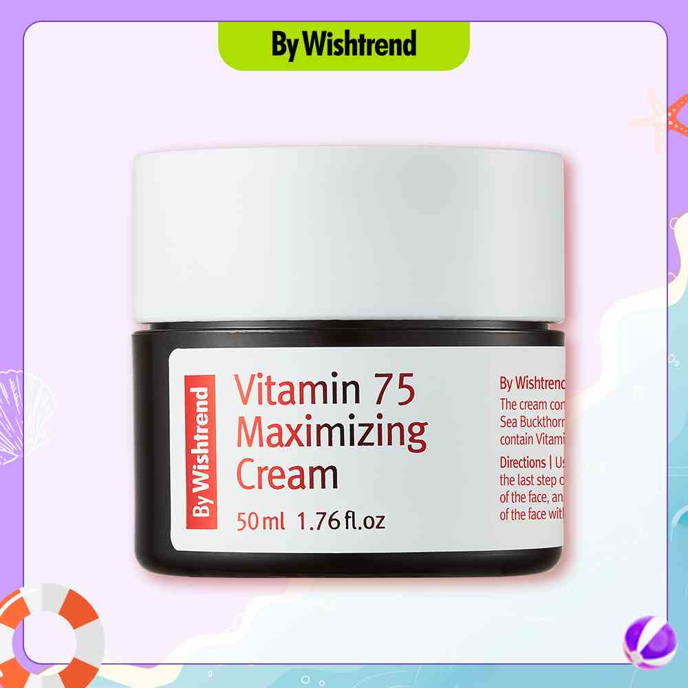 Kem dưỡng da BY WISHTREND VITAMIN 75 MAXIMIZING CREAM 50g