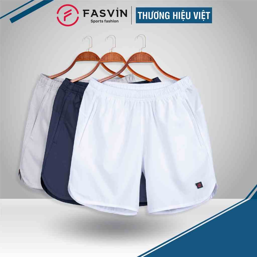 Quần đùi nam ngắn chạy bộ Fasvin R23562.HN vải Dù Gió nhẹ mát tiện dụng thể thao hay mặc nhà