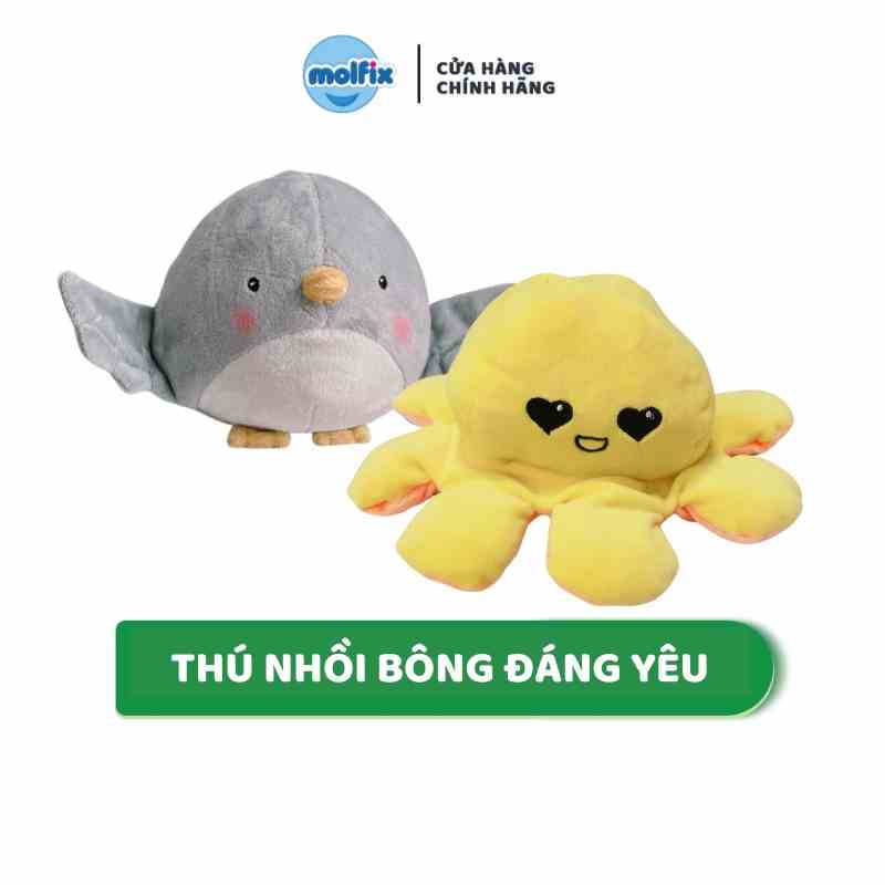 [Hàng tặng không bán] Thú nhồi bông nhỏ dễ thương (Bạch tuột, Gà Con)