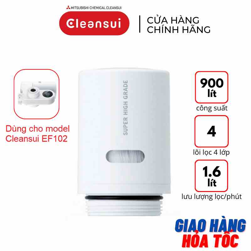 Lõi lọc nước thay thế Mitsubishi Cleansui EFC11 (dùng cho model Cleansui EF102) - Hàng chính hãng