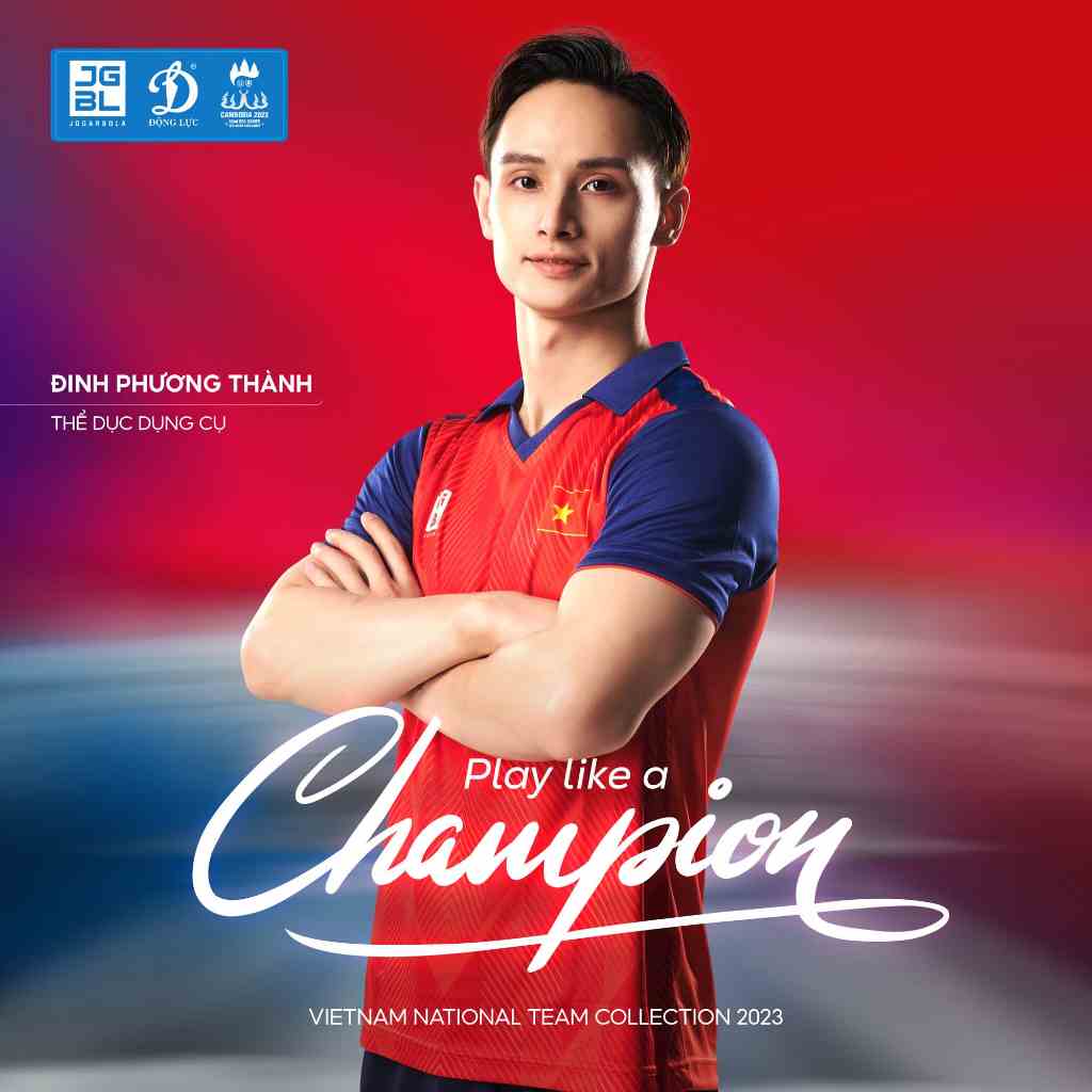 Áo polo đoàn thể thao Sea Games 32 MJ-AJ1021-03