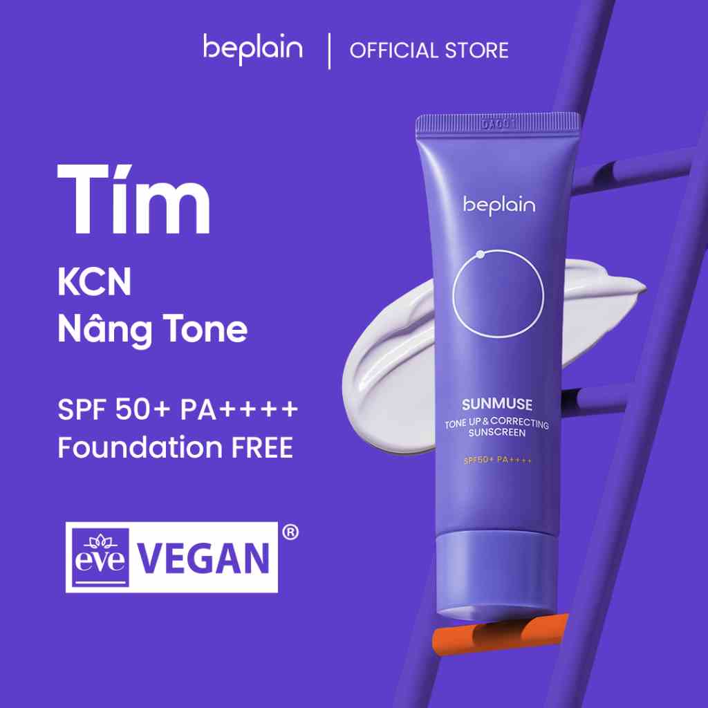 KCN beplain Sunmuse filter lai Nâng Tone & Hiệu chỉnh da SPF 50+ PA++++ 50mL