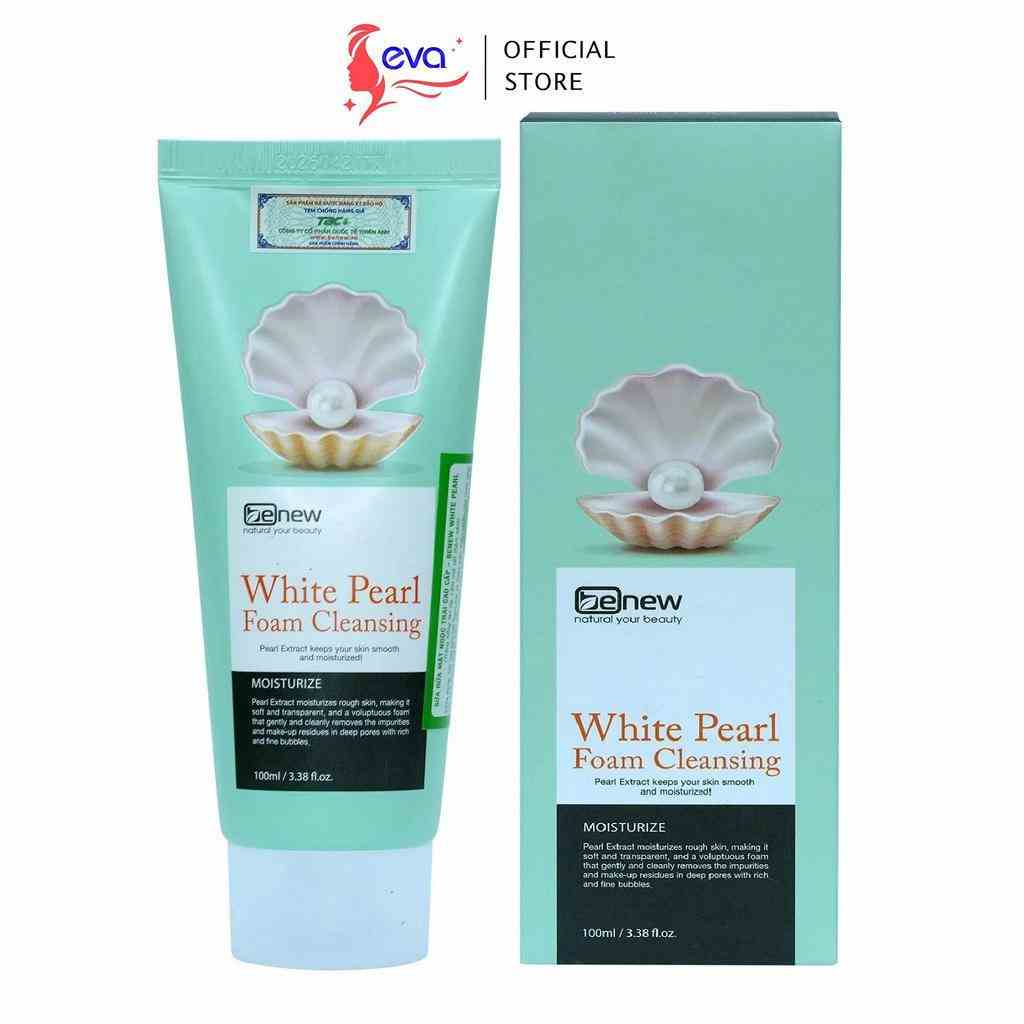 [Mã ICBFRI15 giảm 10% đơn 0đ] Sữa rửa mặt BENEW White Pearl Foam Cleasing 100 ml