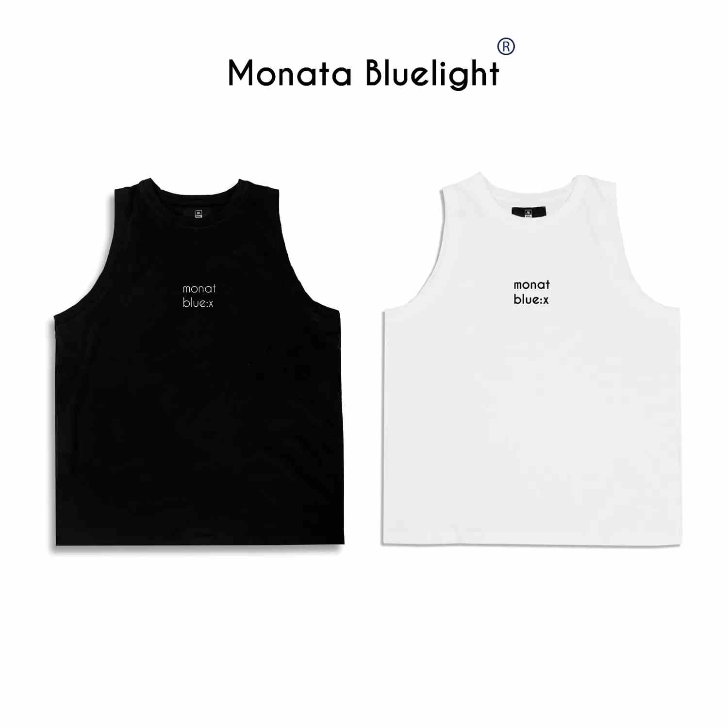 [Mua 2 giảm 7%] MONATA BLUELIGHT - Áo Tanktop form basic unisex