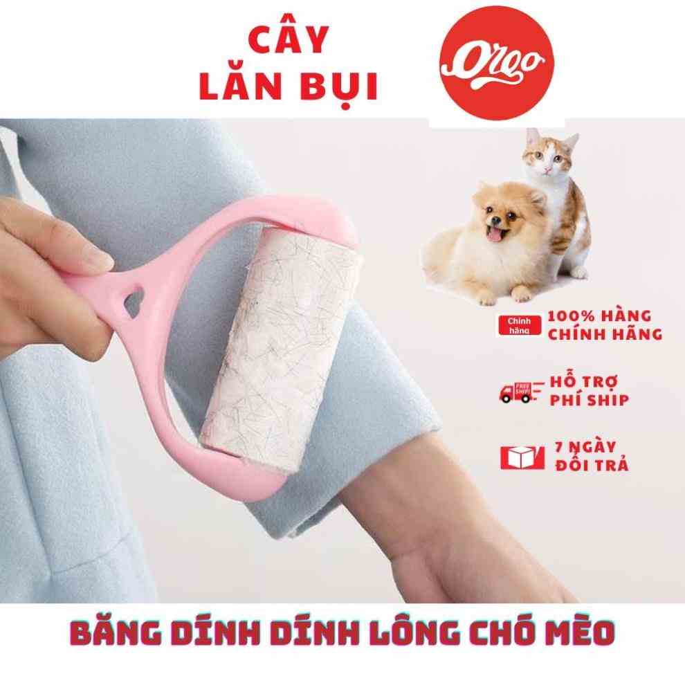 Cây lăn bụi và dính lông thú cưng Orgo New nhặt lông chó mèo trên mọi bề mặt làm sạch ga giường sofa