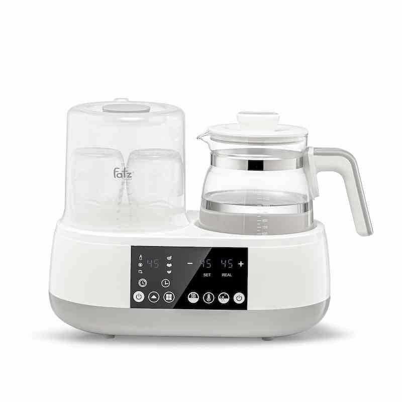 Máy tiệt trùng, hâm sữa, hầm chậm, đun nước pha sữa (ALL-IN-ONE) FATZBABY - MULTIMAX 1 - FB9002SJ