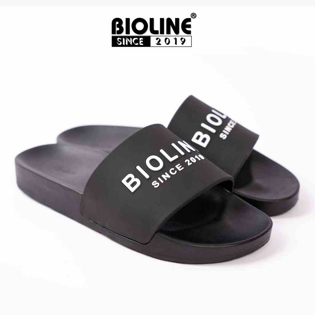 CS05 - Dép lê Quai Ngang nam nữ Unisex Slipper chất liệu Cao Su Non và đế đúc PU chính hãng BIOLINE