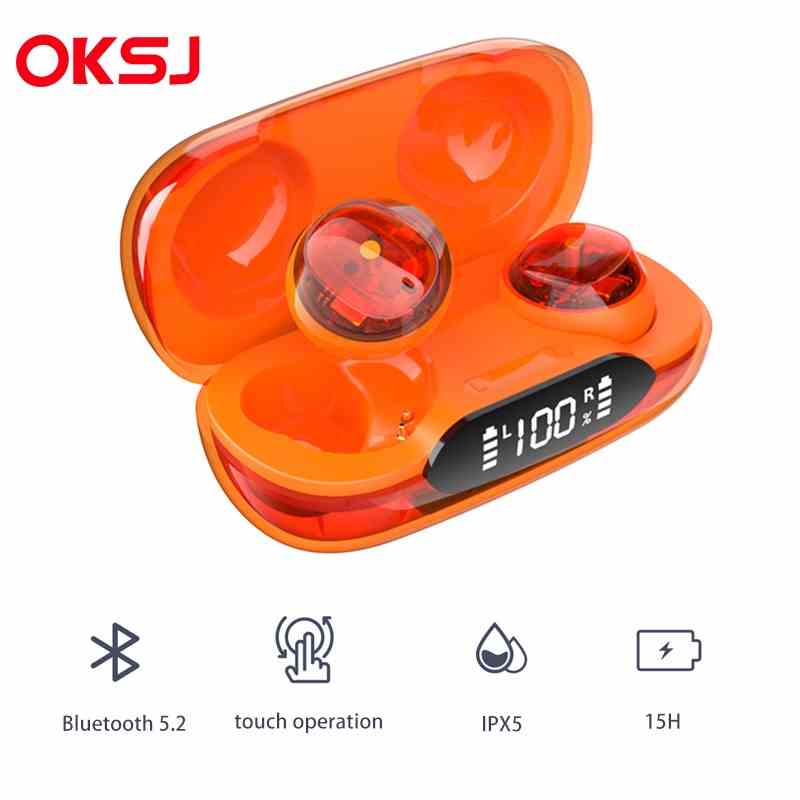 Tai Nghe Không Dây OKSJ-H20 HiFi Bluetooth 5.0 Âm Thanh Nổi Chống Ồn thích hợp cho Android Mp3/MP4/Iphone