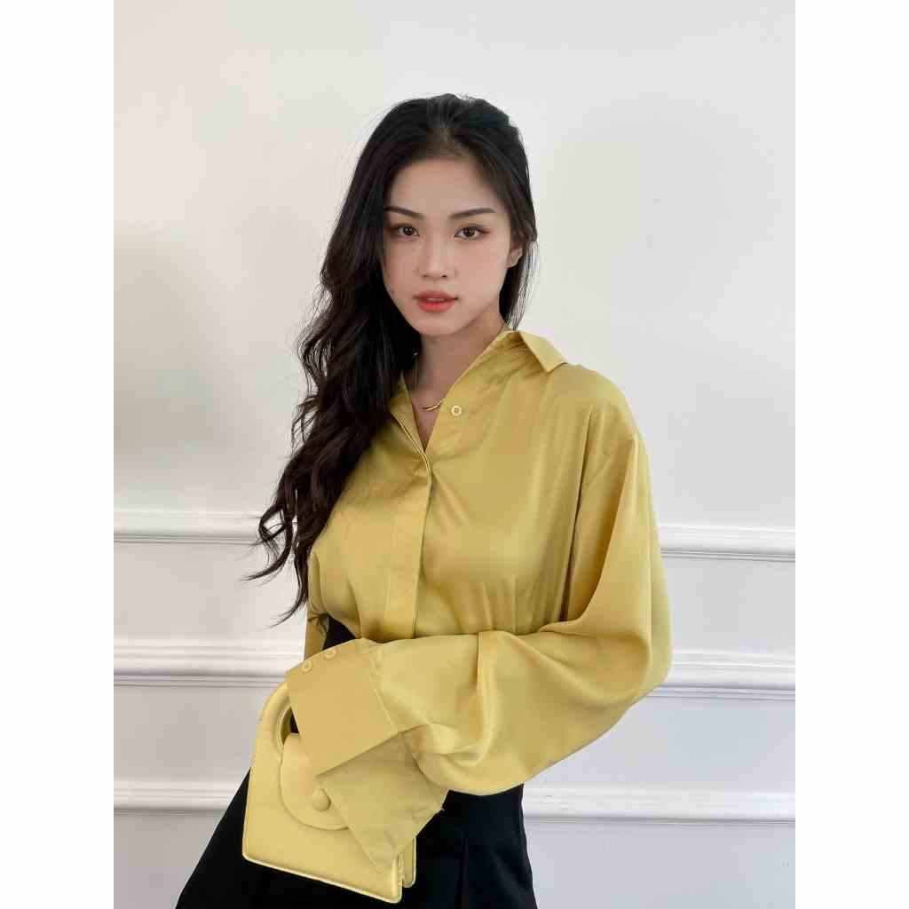 Áo sơmi lụa basic - MURI SHIRT - GOÛT DE JUN