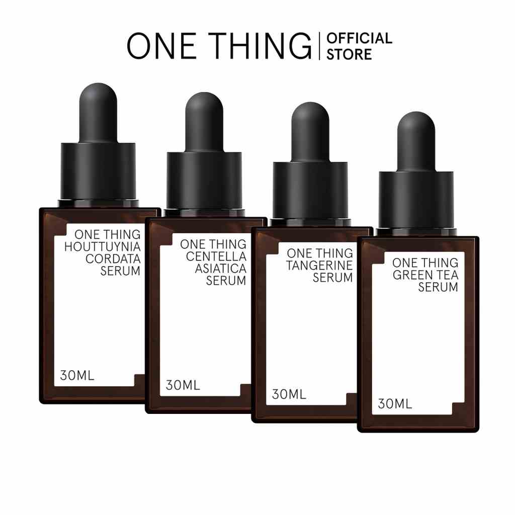 Tinh chất serum ONE THING size mini chiết xuất rau má/ diếp cá/ trà xanh/ quýt 30ml