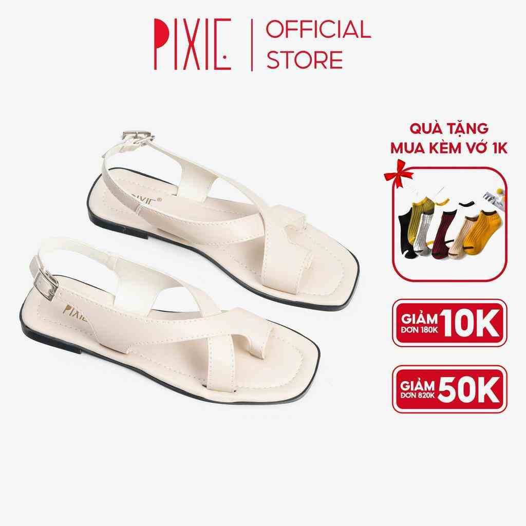 [Form nhỏ] Giày Sandal Bệt Xỏ Ngón E114 Pixie