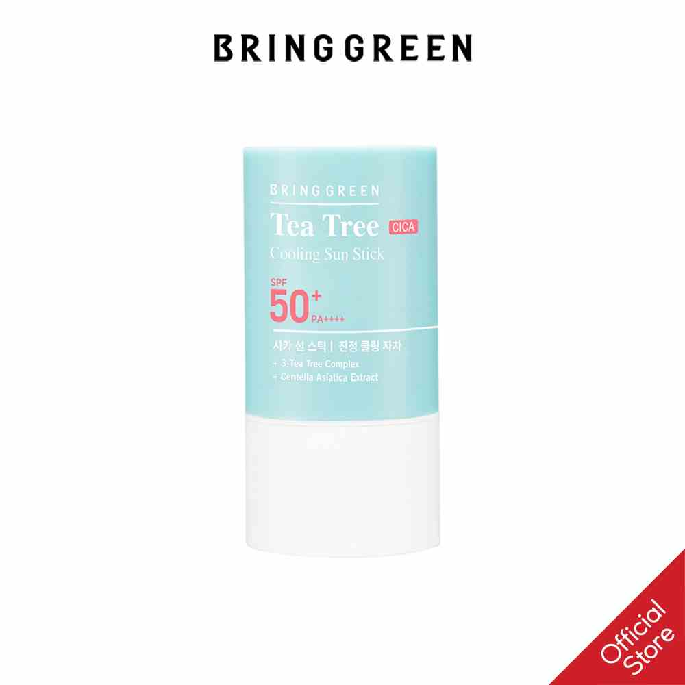 [Mã BMLTA35 giảm đến 35K đơn 99K] Chống Nắng Dạng Thỏi BRING GREEN TEA TREE CICA COOLING SUN STICK 22g