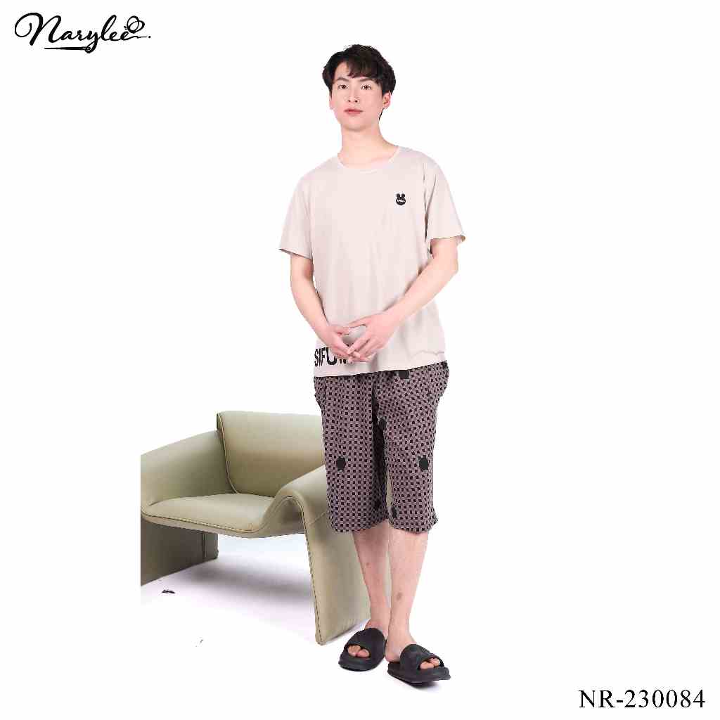 BỘ MẶC NHÀ NAM MÙA HÈ CHẤT COTTON 100% CAO CẤP NARYLEE NR-230084