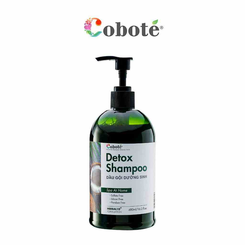 Dầu gội dưỡng sinh Coboté - Detox Shampoo 480ml