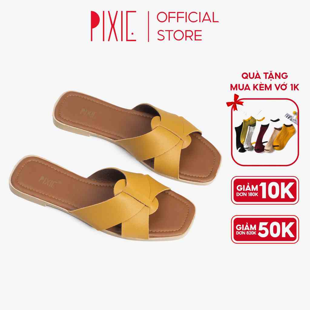 Dép Bệt Quai Đan Chéo E112 Pixie