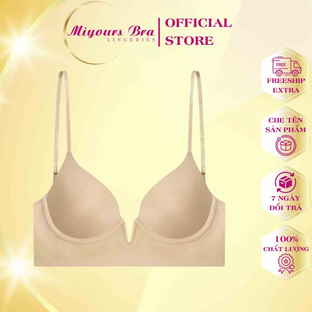 [Mã BMLTB35 giảm đến 35K đơn 99K] Áo lót nữ Miyours Fashion & More, bra BR808 hở lưng xẻ ngực sâu táo bạo cao cấp mơi