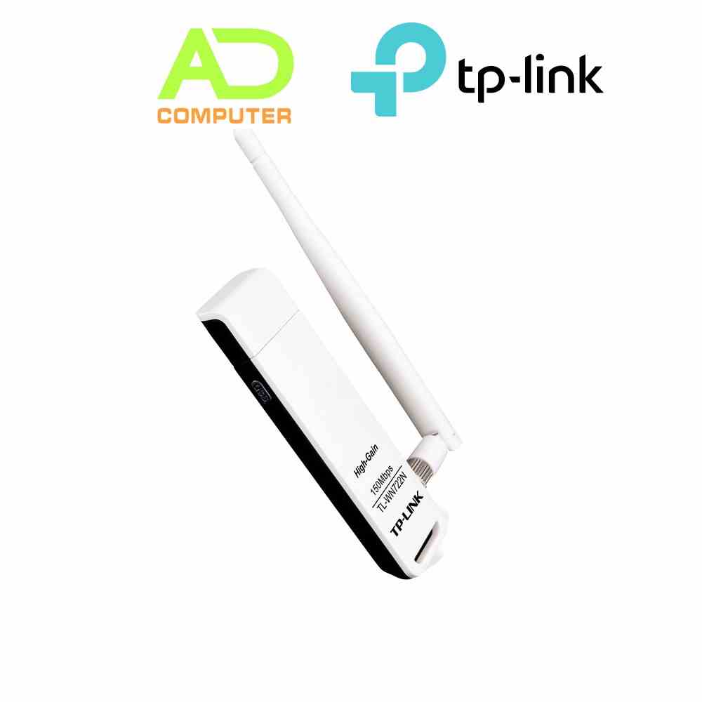 [Mã BMLTB35 giảm đến 35K đơn 99K] Bộ thu wifi Tplink WN722N - USB Wifi (high gain) tốc độ 150Mbps