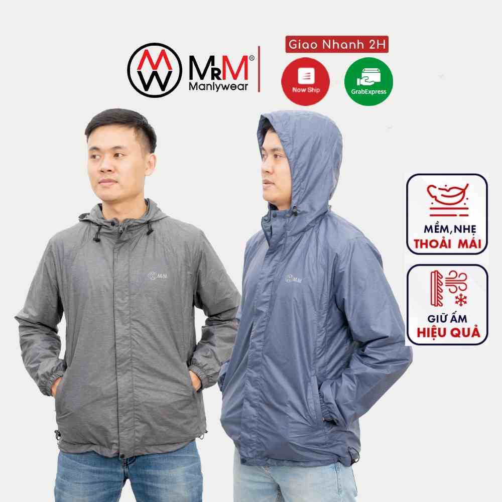 Combo 2 Áo khoác gió nam giữ nhiệt chống nước cản gió cản bụi hiệu quả MRM Manlywear