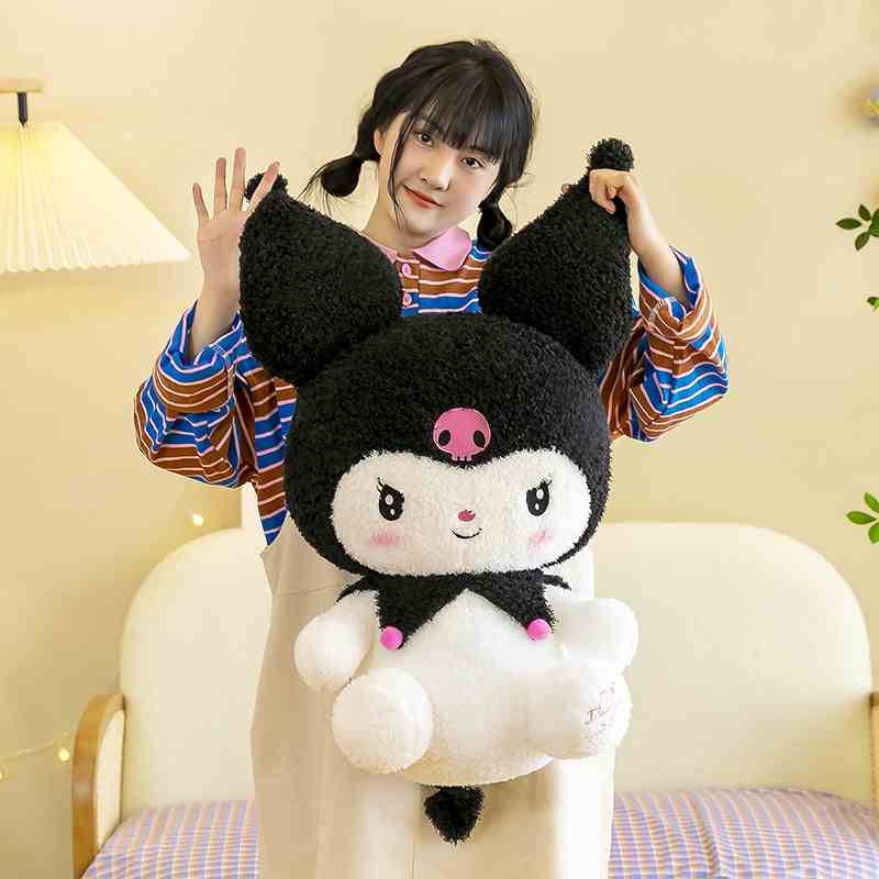 Gấu Nhồi  Bông Siêu Dễ Thương My Melody Kuromi Size Bự Phong Cách Nhật Bản Size 40cm - 120cm - Babi mama - G92