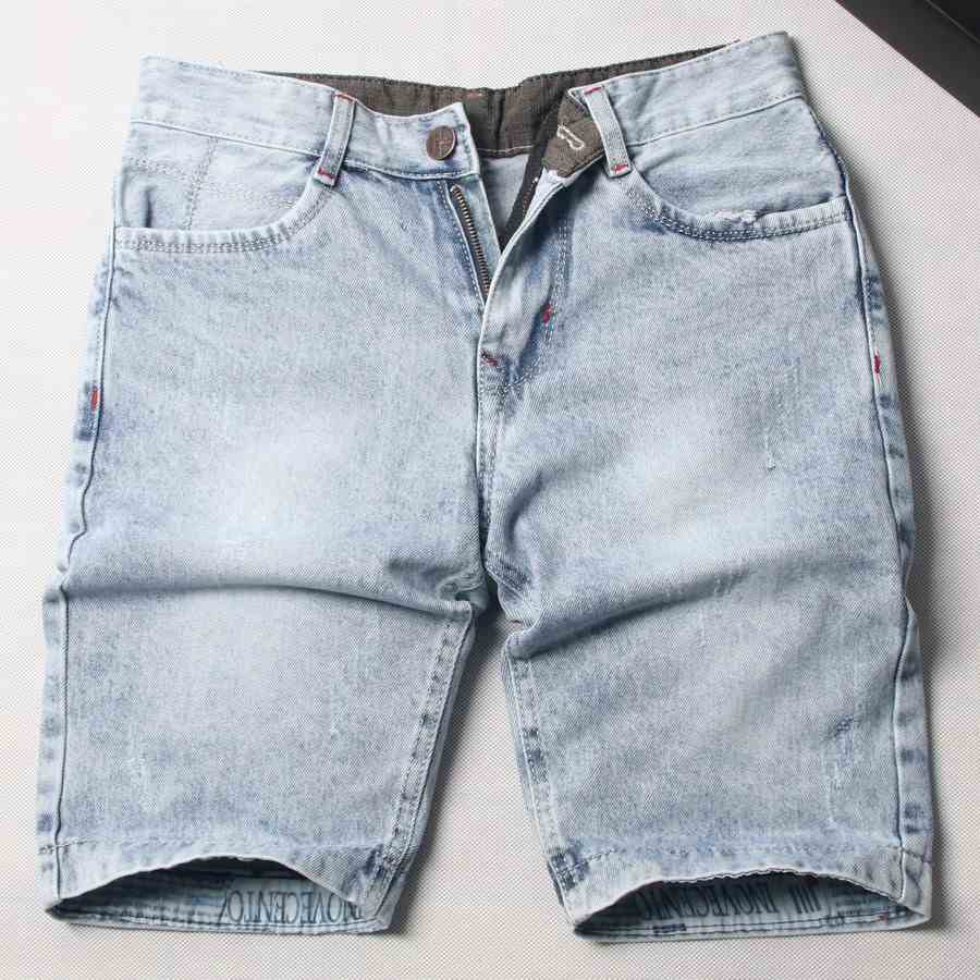 [Mã BMLTB35 giảm đến 35K đơn 99K] Quần short jean nam MĐ Q414 xanh bạc