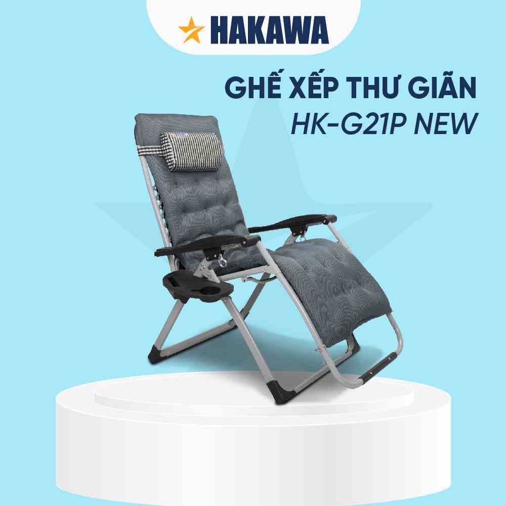 Ghế Thư Giãn Hạng Sang HAKAWA HK-G21P New - Bảo hành chính hãng 2 năm