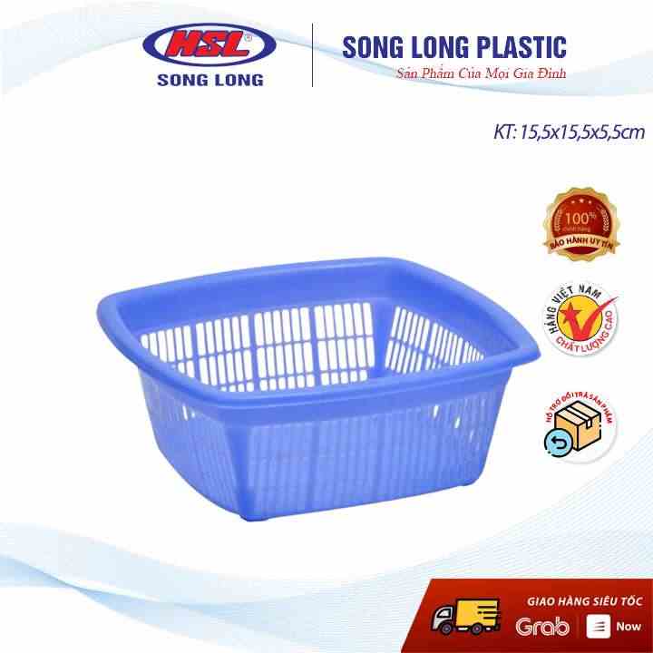 Rổ Vuông Mini đựng đồ, phụ kiện, thẻ học... tiện ích Song Long