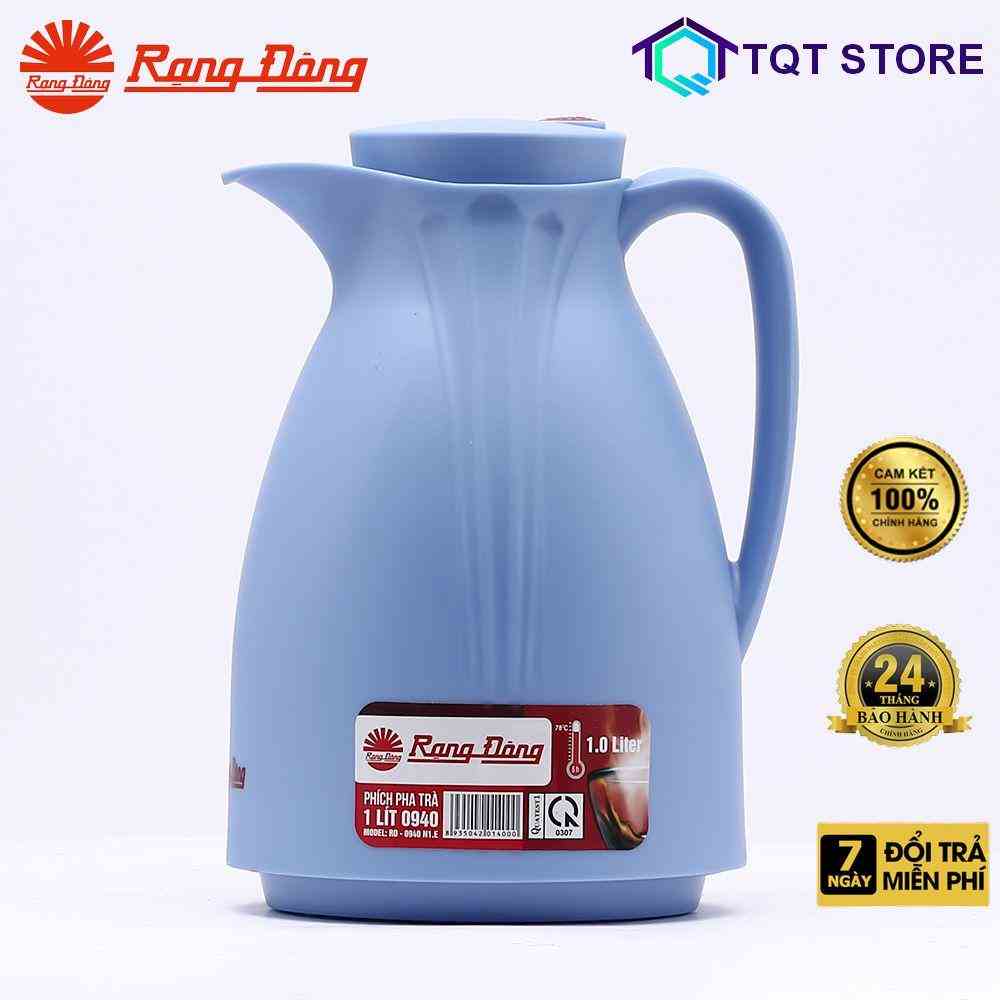 Phích Trà Rạng Đông 900ml, Pha Trà Và Thảo Dược Giữ nhiệt, Bảo hành chính hãng, Model: RD-0940 N1.E