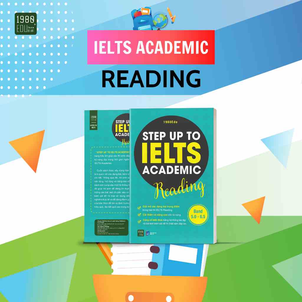 Sách - Step Up To IELTS Academic READING (1980BOOKS HCM)