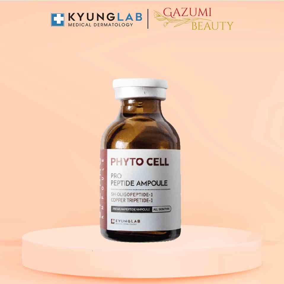 Tế Bào Gốc Kyung Lab Phyto Cell Peptide 20ml, phục Hồi Da, Tái Sinh Tế Bào Da, Chống Lão Hóa - Gazumi Beauty