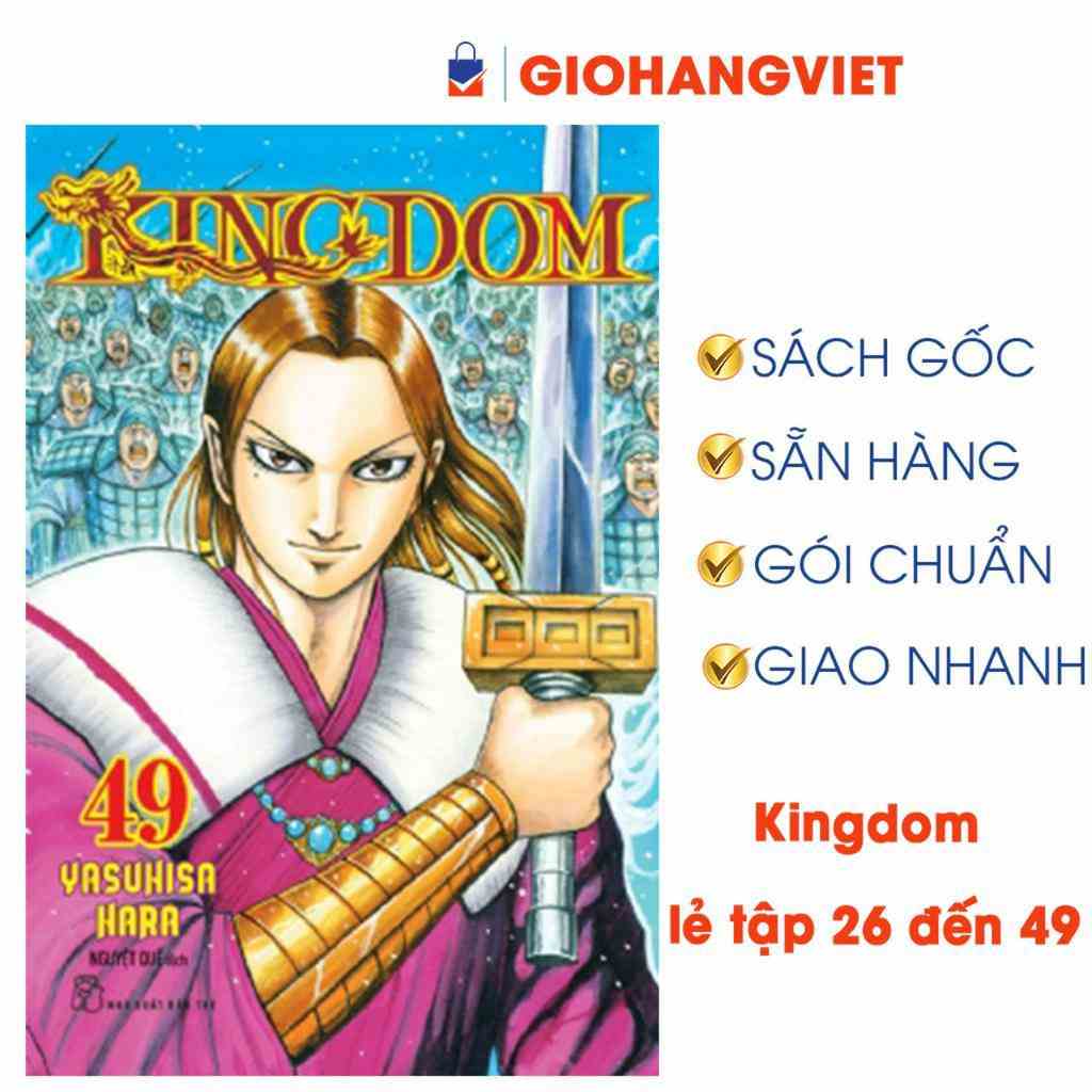 Truyện tranh Kingdom lẻ tập 26 đến 49