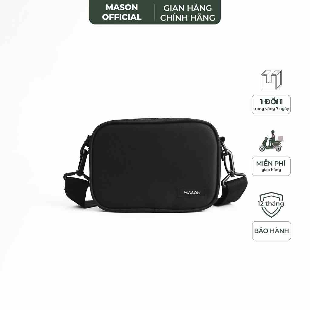 Túi đeo chéo nam nữ unisex Clutch Bag nhỏ gọn cao cấp vải Oxford chống nước thương hiệu MASON - M33