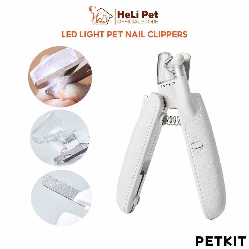 Kìm Cắt, Bấm Móng Chó Mèo Có Đèn Led PETKIT - HeLiPet