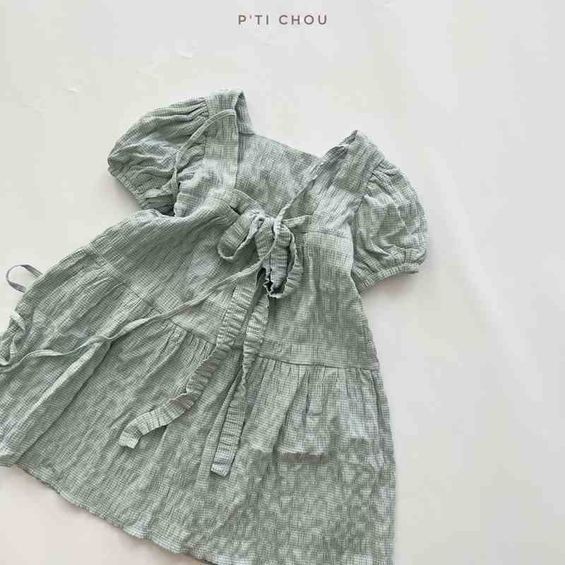 [Mã BMLTB35 giảm đến 35K đơn 99K] Maili dress Váy bé gái hở lưng buộc nơ dễ thương thiết kế Pti chou cho bé 10kg - 23kg