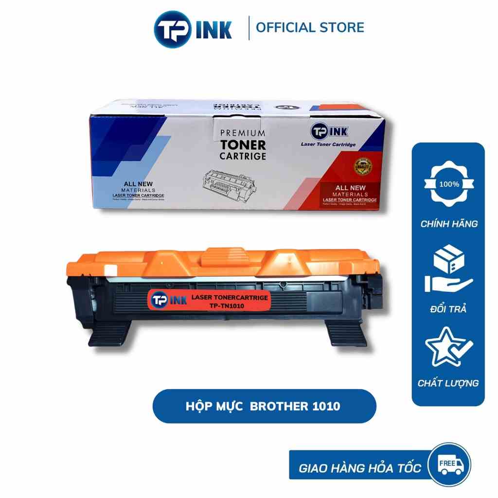 Hộp mực brother 1010 thương hiệu TP-ink  dùng cho máy in brother HL 1110,1111,1201,1210,1211