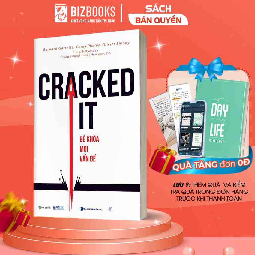 Sách Cracked It! Bẻ Khoá Mọi Vấn Đề - Phương Pháp 4S