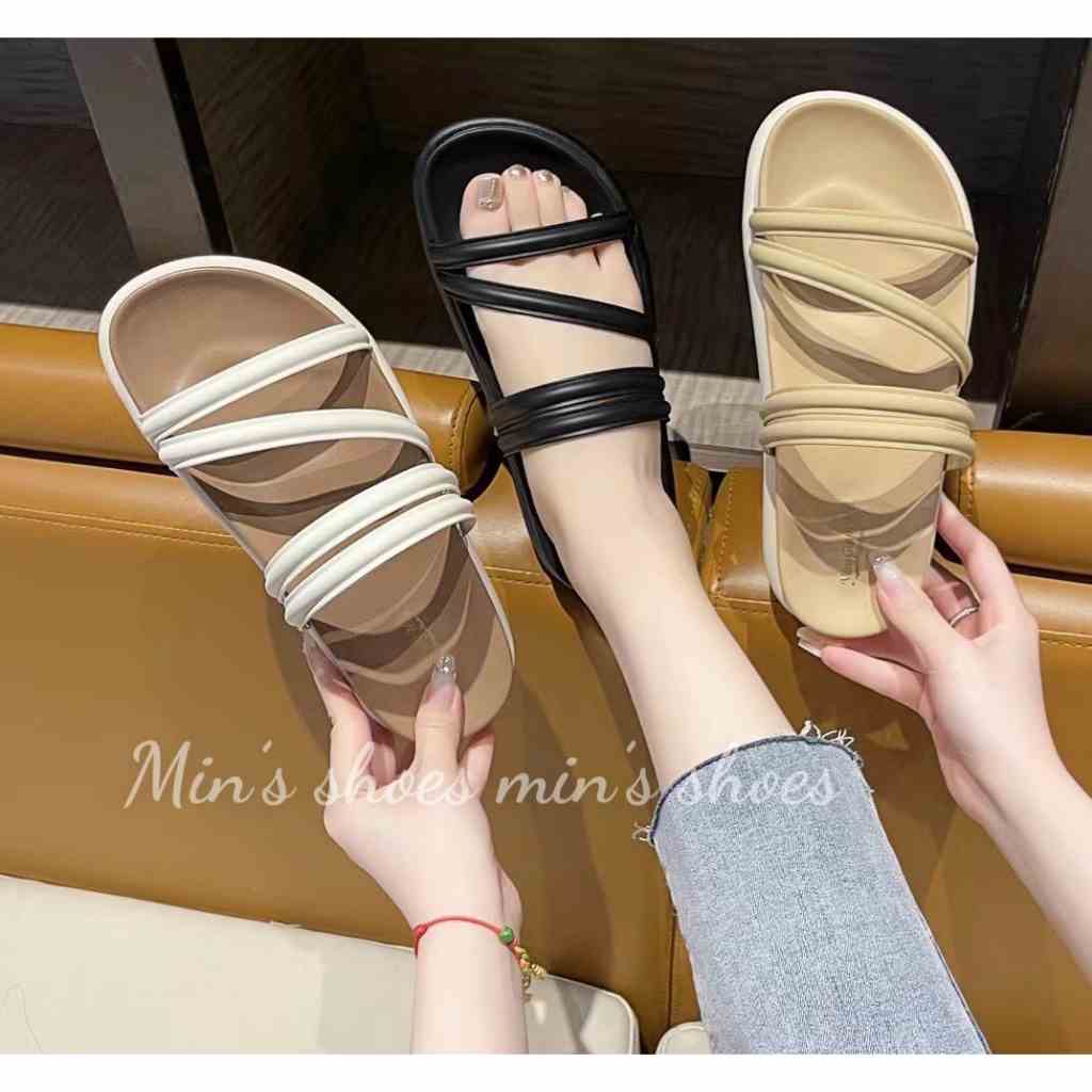 Mins Shoes - Dép Sandal Dây Da Cao Cấp S515