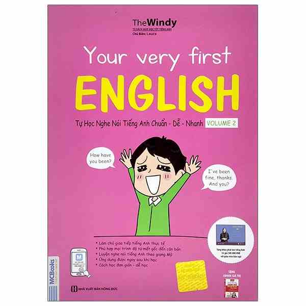 Sách - Your Very First English - Tự Học Nghe Nói Tiếng Anh Chuẩn Dễ Nhanh Volume 2