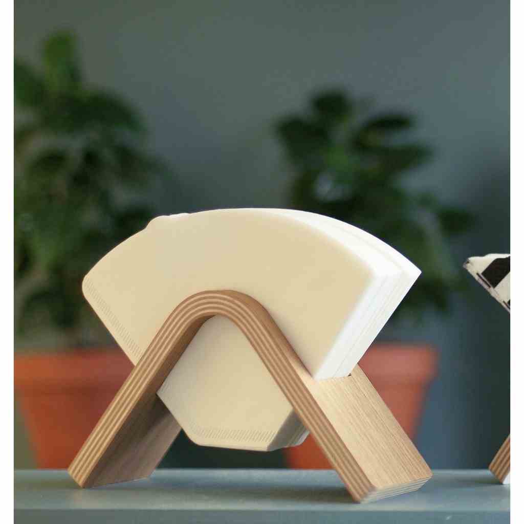 [Mã BMLTA35 giảm đến 35K đơn 99K] Khay đựng giấy ăn, giấy lọc cafe Plyconcept Joy Paper Holder màu gỗ