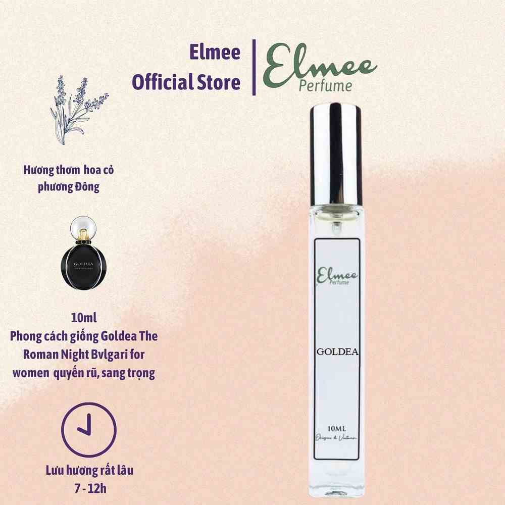 Nước hoa nữ Goldea 10ml Elmee cá tính quyến rũ gợi cảm lôi cuốn