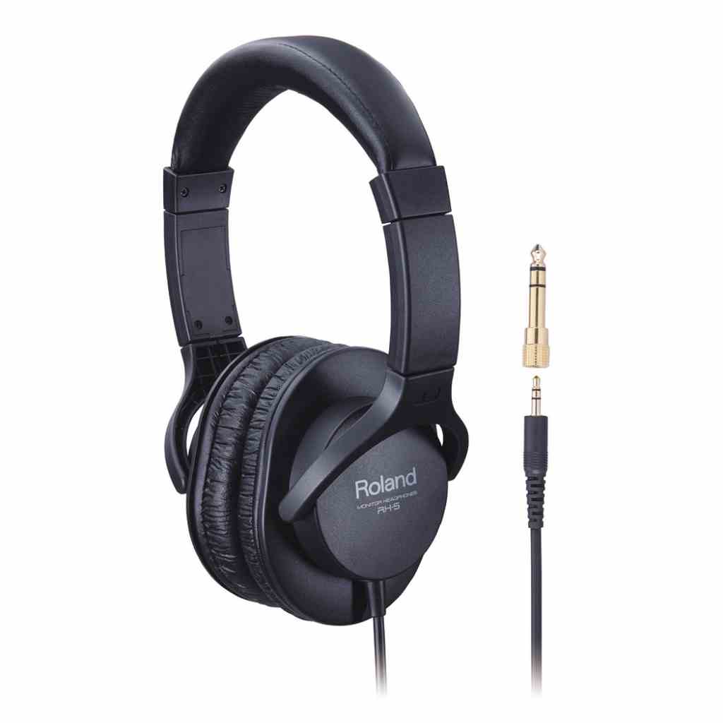 [Mã BMLTB200 giảm đến 100K đơn 499K] Tai nghe/ Monitor Headphones - Roland RH-5 (RH5) - Màu đen